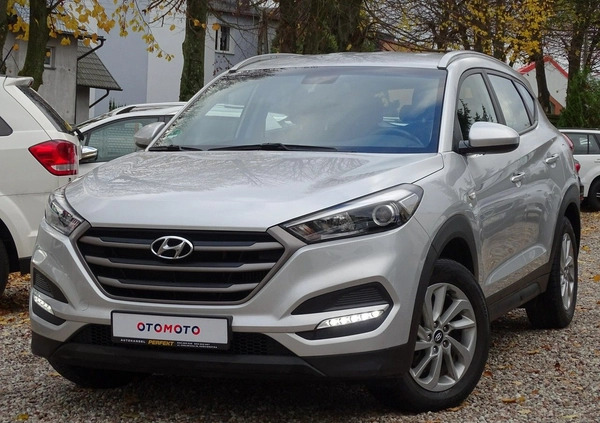 Hyundai Tucson cena 87900 przebieg: 52400, rok produkcji 2018 z Kościerzyna małe 352